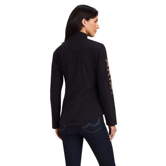 Ariat womens soft shell logo jacket - Picture 2 of 3